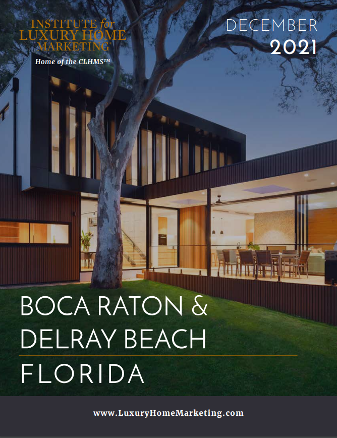 Jean-Luc Andriot Boca Raton - Delray Beach Luxury market report December 2021 for Jean-Luc Andriot blog 122121